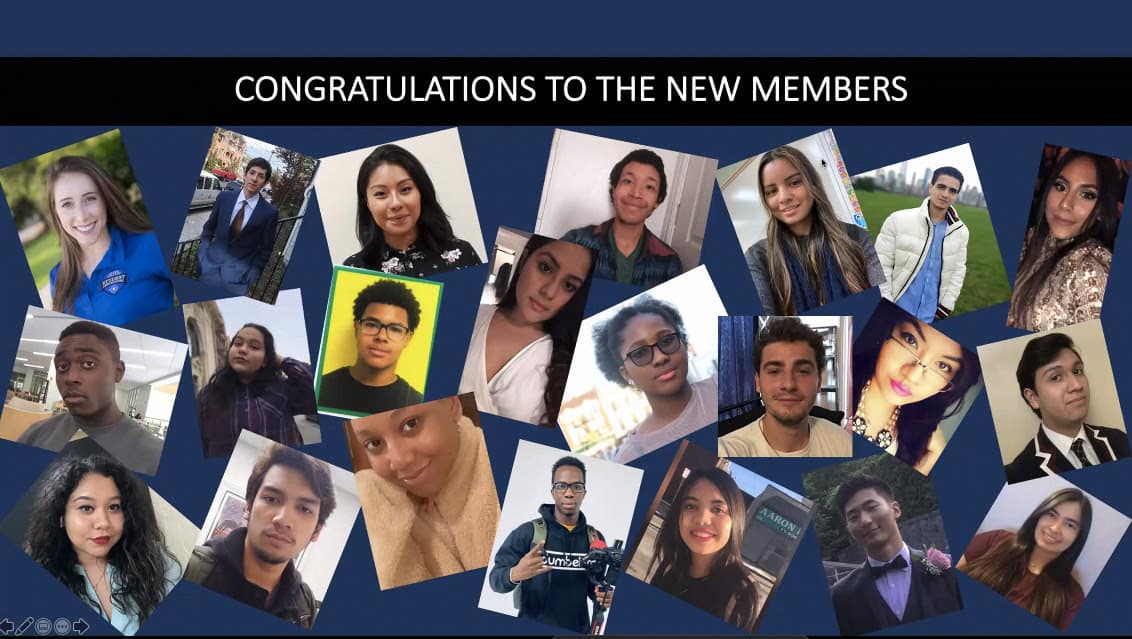 Hudson County Community College Inducts More than 150 New Members into