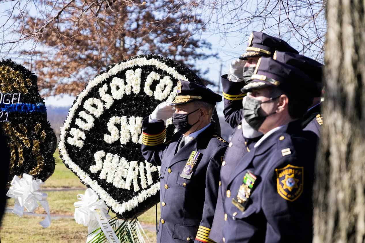 Law enforcement honors fallen Hudson County Sheriff's officer Hudson